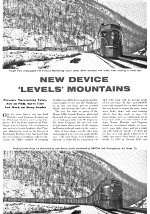 "New Device Levels Mountains," Page 4, 1956